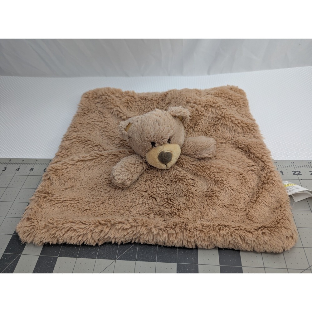 Kellytoy Brown Dog Puppy Lovey Plush Security Blanket Stuffed Animal‎ Toy